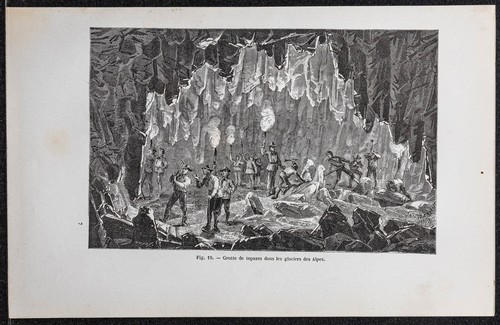 1870 grotte topazes dans - topazes,