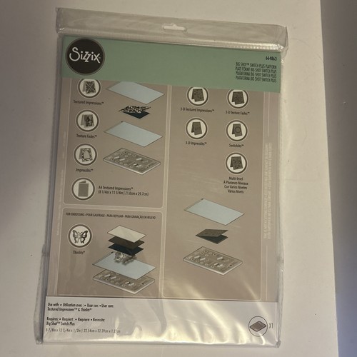 Sizzix big shot switch plus - sizzix,