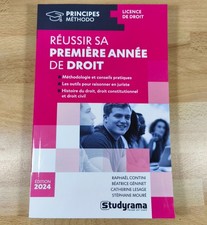 Réussir sa première année de droit - Licence de Droit comme neuf