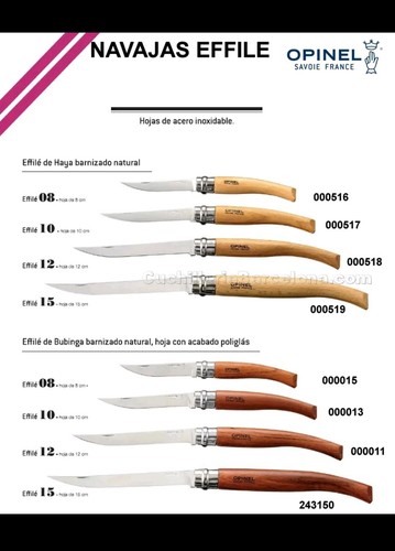 Opinel inox slim brand - slim, 10