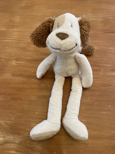Doudou peluche chien beige - peluche,