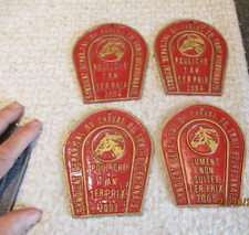 1 Ancienne Plaque  Concours Agricole Cheval de Trait Bourbonnais Jument Pouliche