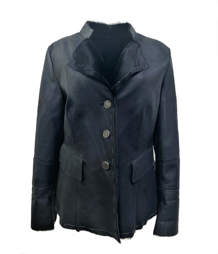 Veste militaire cuir - en,