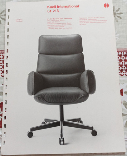 Fiche publicité knoll - publicité,