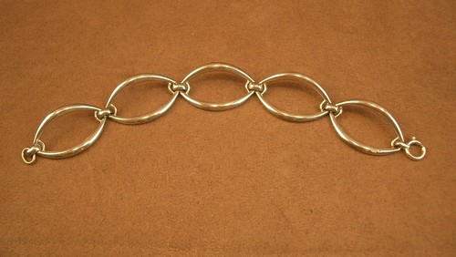 Bracelet vintage argent - bracelet,