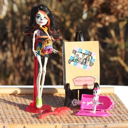 Poupée monster high shélita - poupée,
