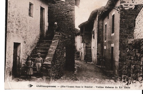 Cpa châteauponsac - :,