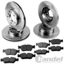 Disques + Revêtements Avant + Arrière Convient pour Opel Vivaro + Renault Trafic