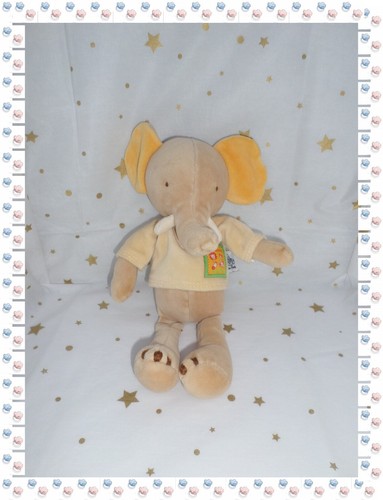 Doudou peluche eléphant - doudou,