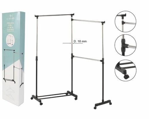 Porte vêtements sur pied - sur,