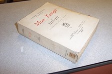 CA849 MON TEMPS T 2 LA TROISIEME REPUBLIQUE PAUL BAUDIER PLON GABRIEL HANOTAUX