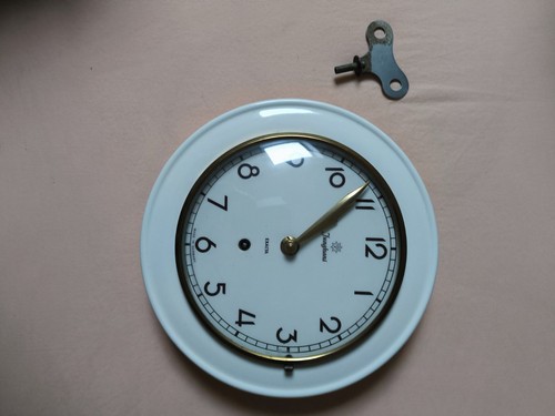 Pendule vintage faïence - pendule, en