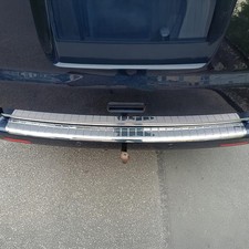 Protection Seuil de Pare-chocs Pour VW T5 Transporter 2003-2015 inox Brillant