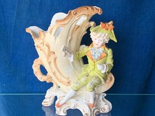 ANTIQUE 1880s Unger Schneider & Co Vase Planter Figurine German Thuringia ❤️m9