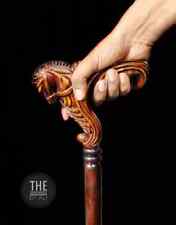 manche tête de cheval en