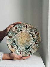 Bernard Buffat plat céramique