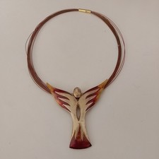 Pierre Lang Collier et broche Ange