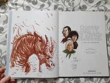 Griffe Blanche Tome 1 l'oeuf du dragon roi EO dédicacée par Olivier Taduc
