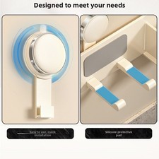 Support sèche-cheveux sans