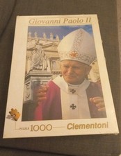 puzzle neuf 1000 pièces PAPE JEAN-PAUL II Vatican 67,7 X 47,7 cm Clementoni 