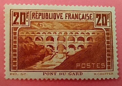 France francs pont - pont, gard