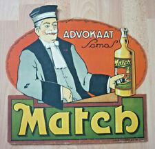 Publicité, Panneau Publicitaire Original En Carton (Art.5141)