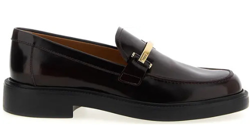 Tod black loafers size - tod's,