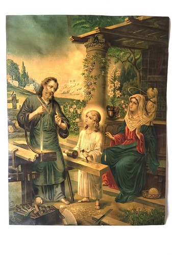 Chromolithographie sainte - chromolithographie-la,