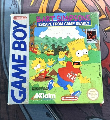 Bart simpsons escape from camp - escape,