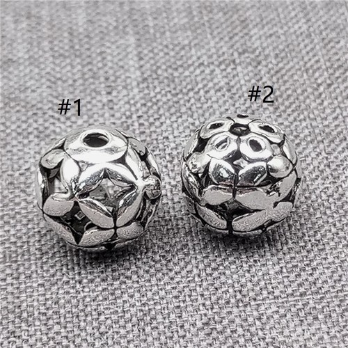 Perles rondes argent - perles,