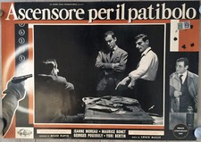 ASCENSEUR POUR L'ECHAFAUD 1958 MALLE VENTURA RONET MOREAU AFFICHE ORIGINALE