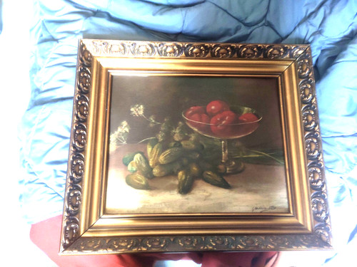 Ancien tableau hst nature - hst,