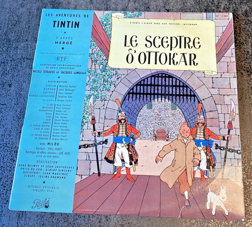 Rare vinyle tintin le - rare,