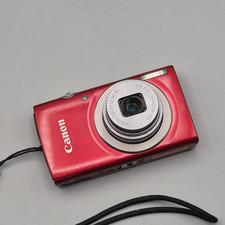 Canon IXUS 160 20,0MP Digital Compact Camera Red 8x, Charger, Case, Battery