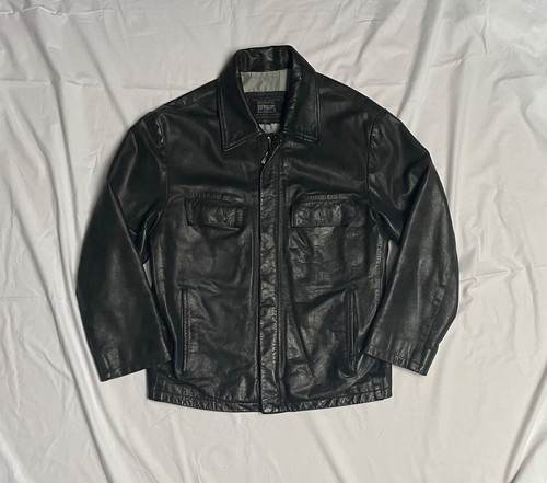 Veste cuir redskins - en,