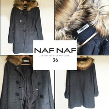 Duffle coat capuche fausse