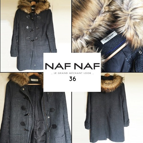 Duffle coat capuche - , fausse