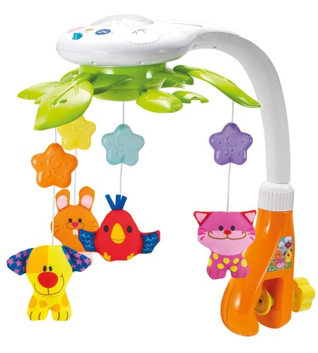 Baby crib mobile - baby, music