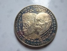 Médaille foch clemenceau - médaille, et