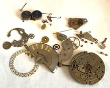 Mouvement de Montre S2416 SLAVA Russe 2 Barillets Clockwork Uhrwerk For Parts