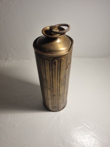 Bouillotte vintage laiton - vintage, en