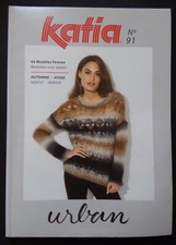 § catalogue laine tricot KATIA n° 91 FEMME - automne hiver