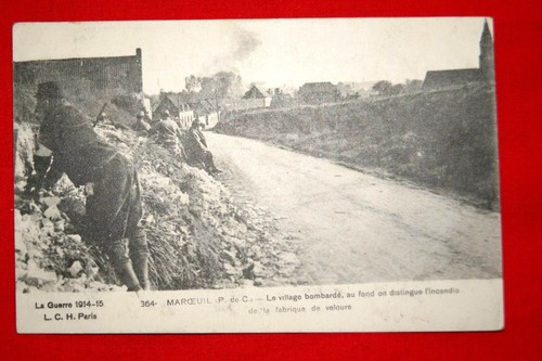 Maroeuil village bombarde - maroeuil,