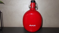 Gourde en aluminium rouge