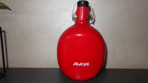 Gourde aluminium rouge - en,