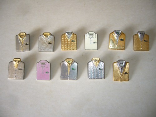 Lot pin polos - pin's, lacoste
