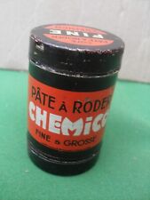 BOITE ANCIENNE de PATE a RODER   GARAGE  "   CHEMICO   "     ANNEES    50  60