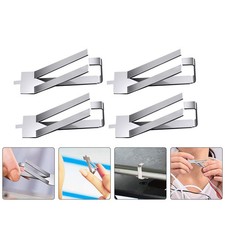  4pcs verre de verre stable