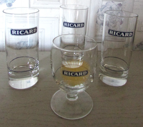 Ensemble verres ricard - ensemble, de
