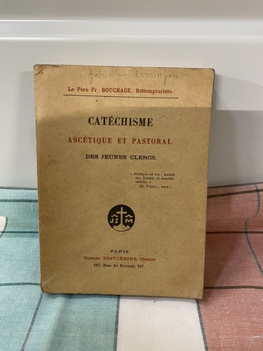 Ancien ouvrage catechisme - ancien,